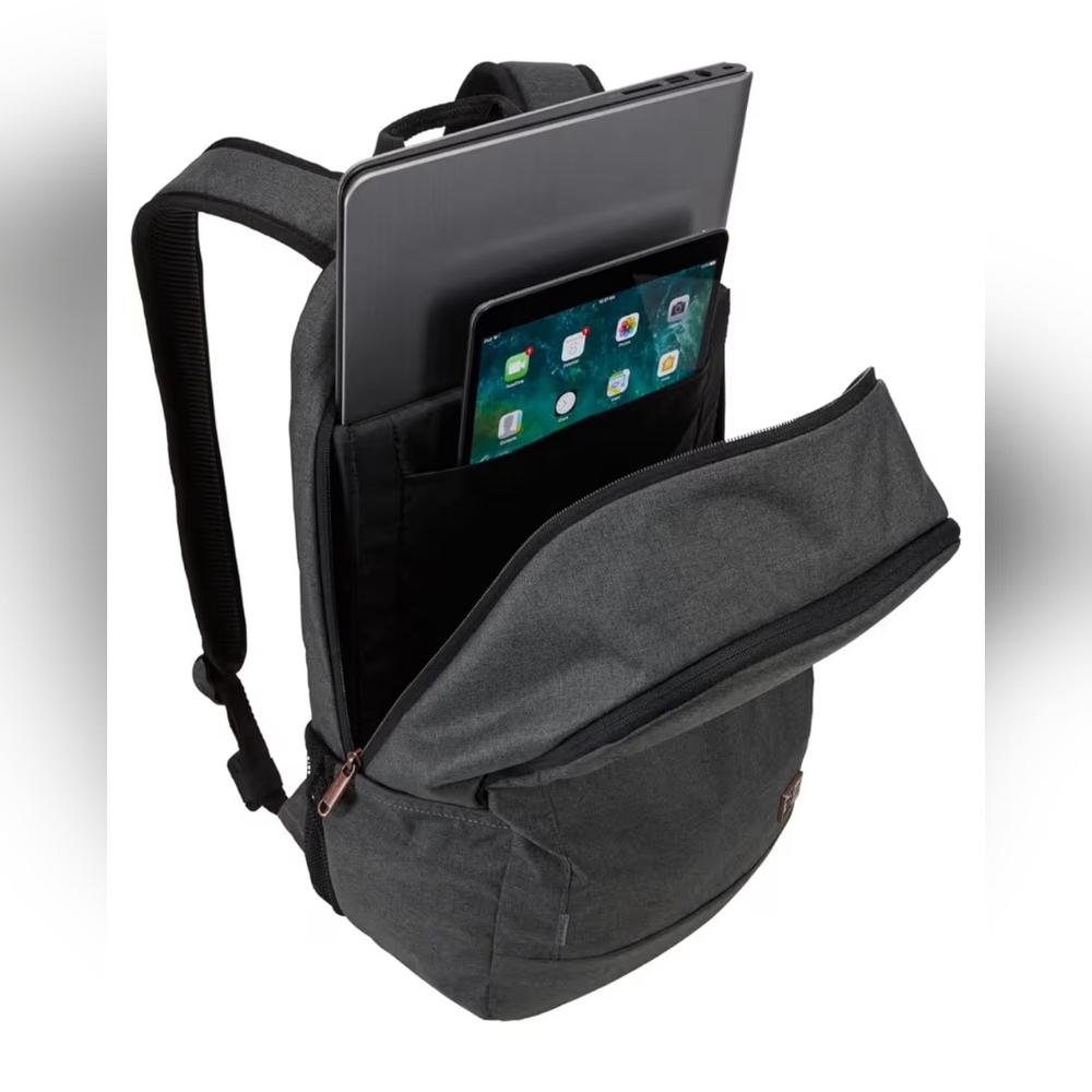 Gray Case Logic Laptop Backpack